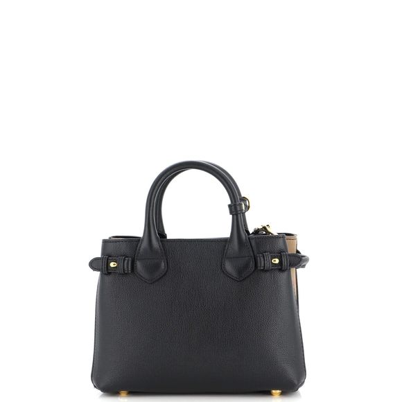 Burberry Banner Tote Leather And House #80416B10B - Picture 3 of 7